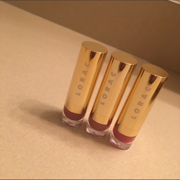 3 lipsticks from LORAC