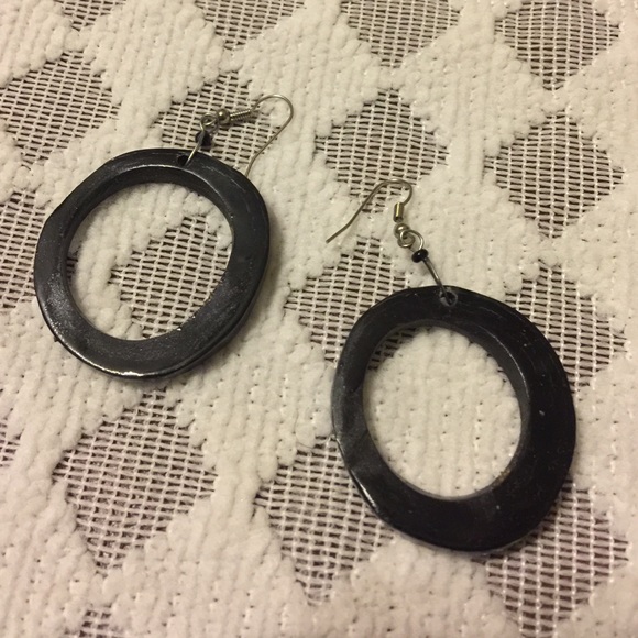 Cute circle Bone Earrings