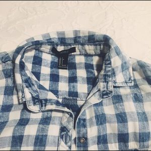 Acid wash flannel/button up