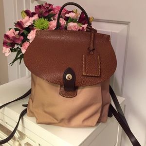 Dooney & Bourke Tan mini backpack