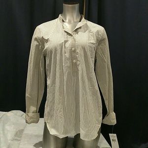 American Living Long Sleeve Button Up Striped