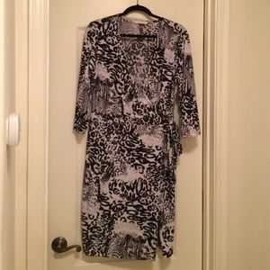 Animal print dress!