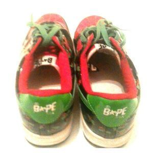 Men's size 10 ADIDAS A Bathing Ape STA sneakers