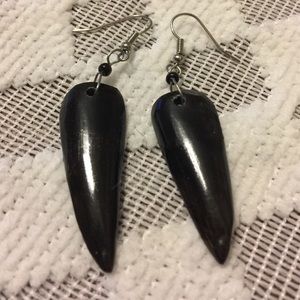 Bone Earrings - handmade from Kenya