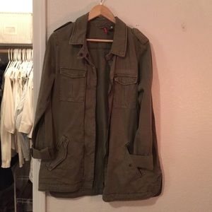 H&M oversized army jacket