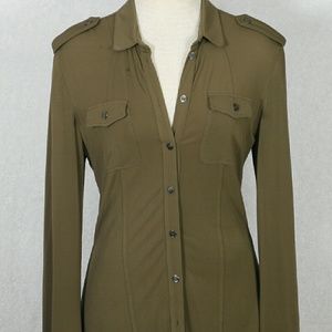 Women's Burberry stretch knit shirt