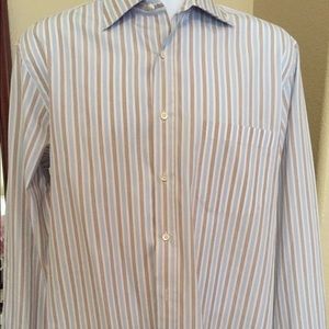 Canali 100% cotton Italian dress shirt!