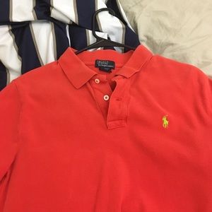 Polo Ralph Lauren Orange Short Sleeve Polo