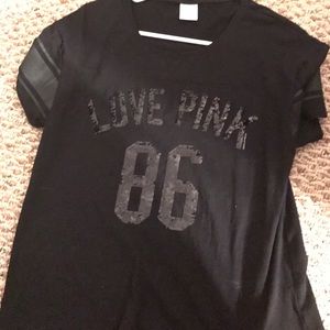 VS Pink bling tee