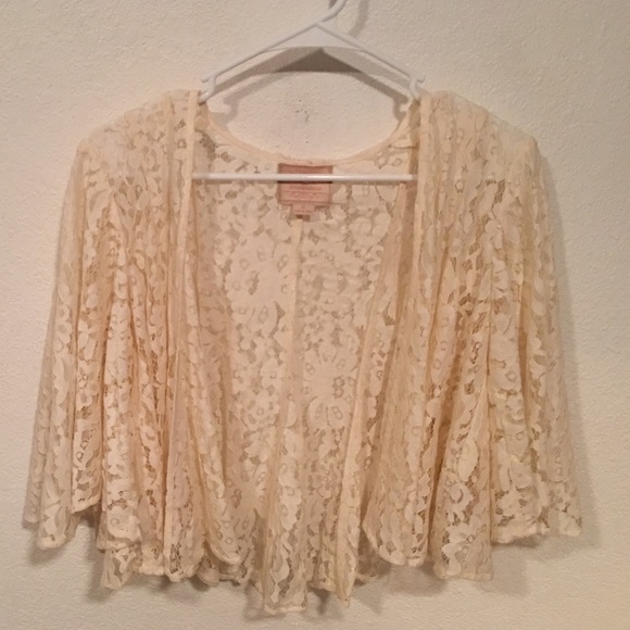 Romantic lace cover up