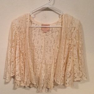Romantic lace cover up