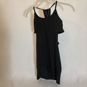 Lululemon no limits tank built in bra black size 6
