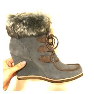 Splendid wedge boots