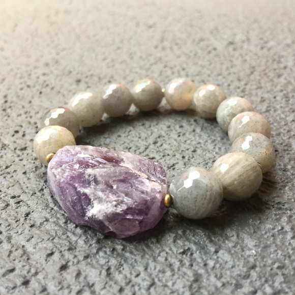 Labradorite bracelet - Picture 3 of 4