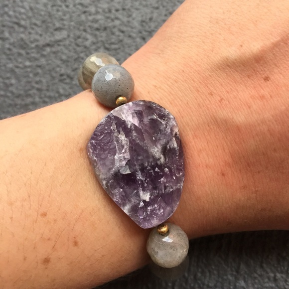 Labradorite bracelet - Picture 2 of 4