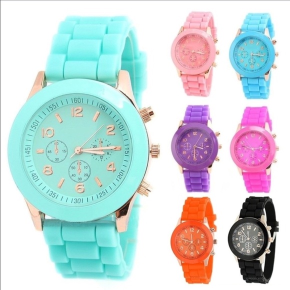 Teal NWT Geneva Watch