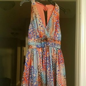 Boston Proper multicolor dress