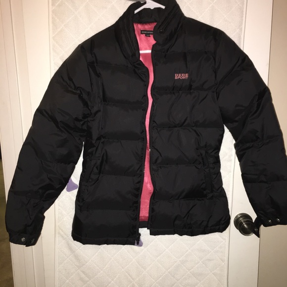 Black puffer jacket