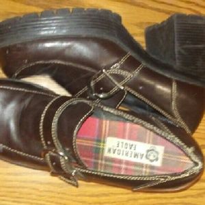 American eagle platform loafers