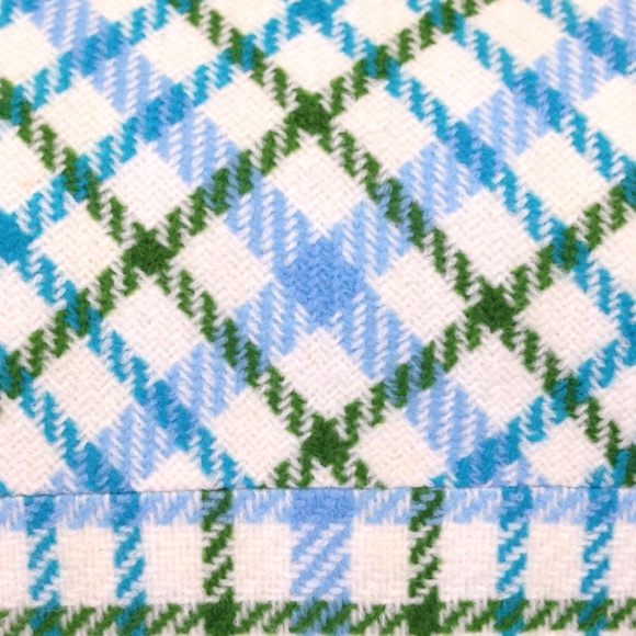 [SOLD]VINTAGE MOD MINI DRESS Check PLAID 60s TWIGG - Picture 4 of 4