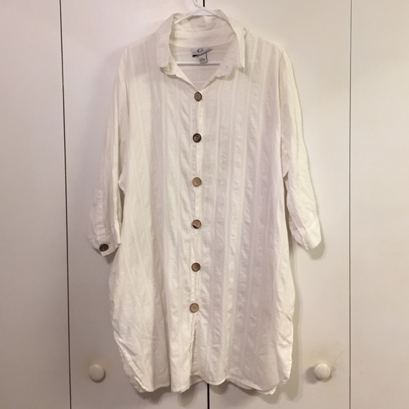 CZ Cover-ups Tops - Cover up shirt