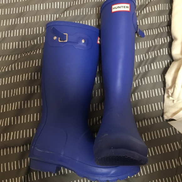 Hunter rain boots