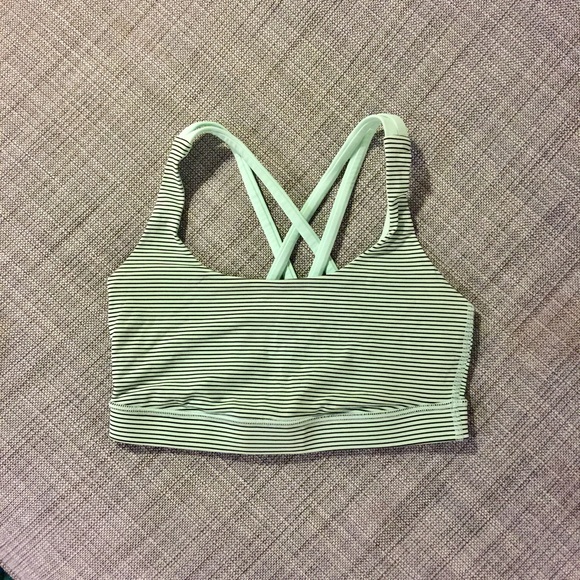 Lululemon teal energy bra