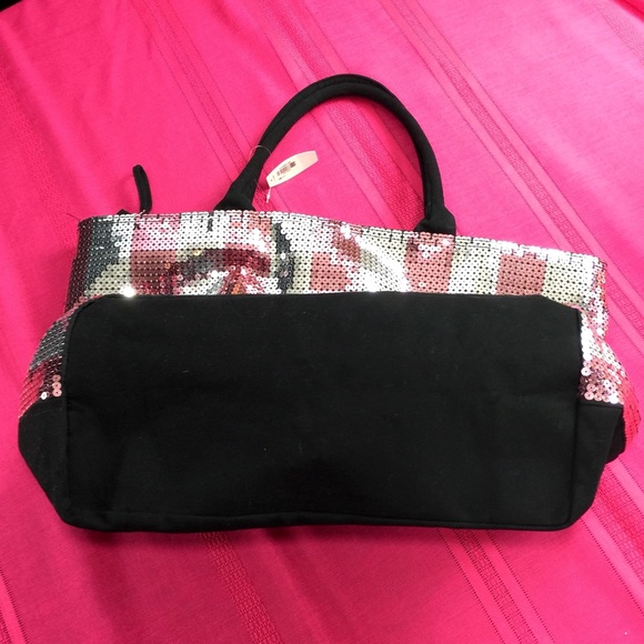 🔴Sold! Victoria's Secret Sequined Tote - Picture 2 of 4