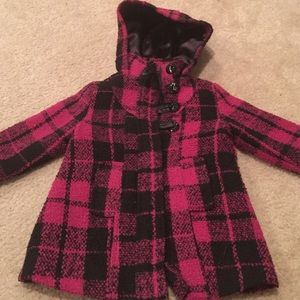 SUPER CUTE girls plaid jacket