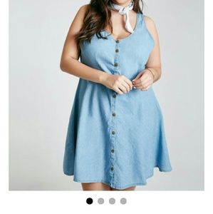 Button Front Dress