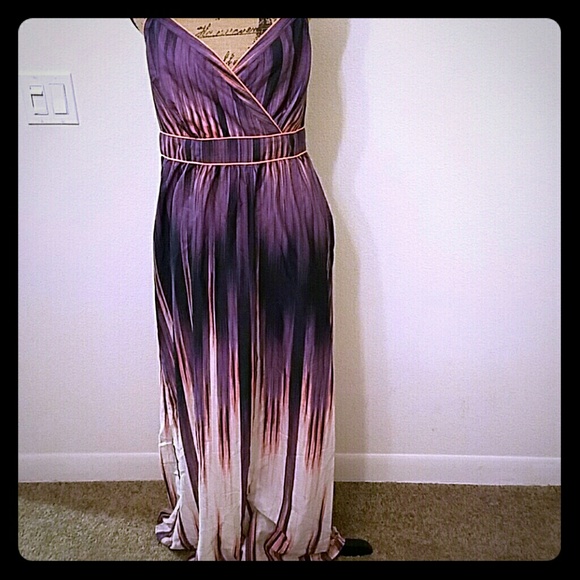 Long soft beach dress