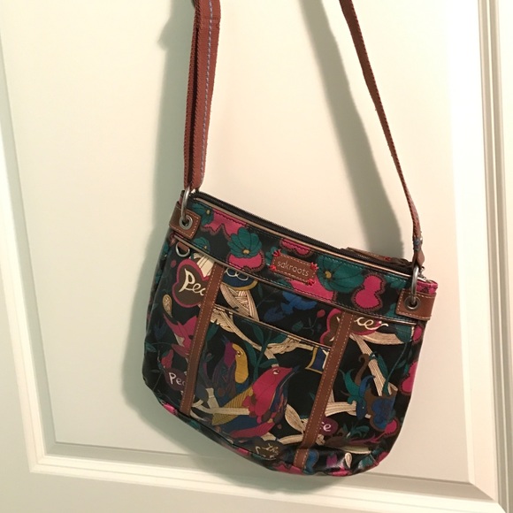 Sakroots crossbody- bird designs