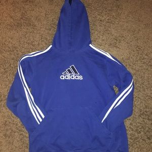 Blue Adidas Sweat shirt