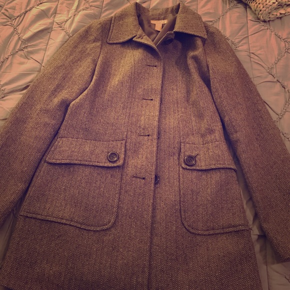Houndstooth Peacoat