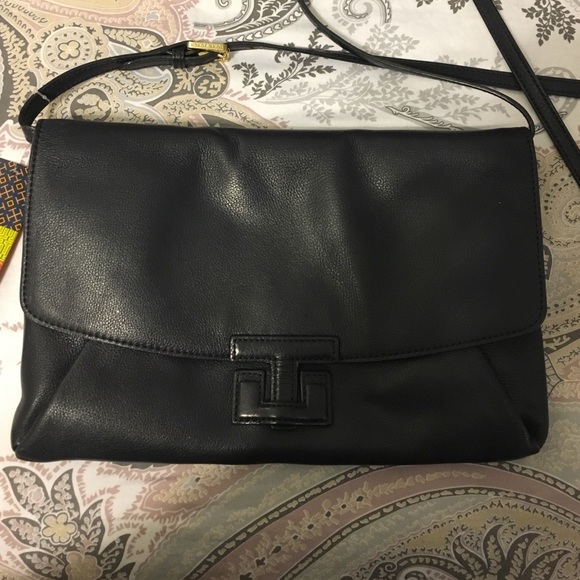Tory Burch navy cross body bag