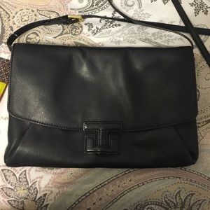 Tory Burch navy cross body bag