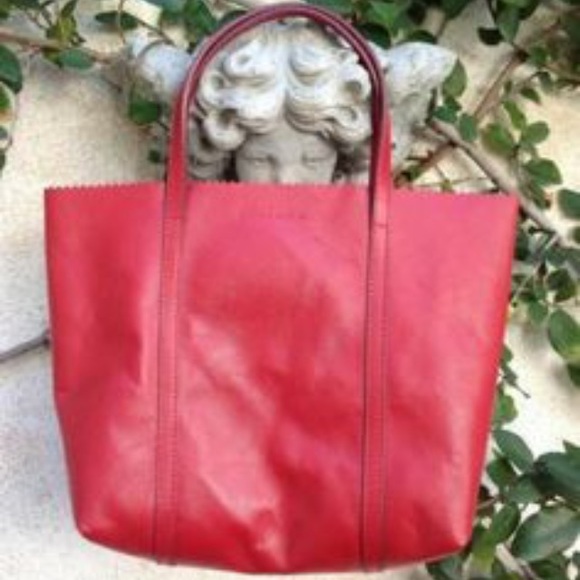 Banana republic leather bag.