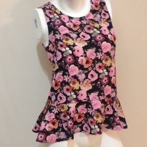 Rose Peplum