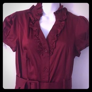 Dark Red Limited Dress