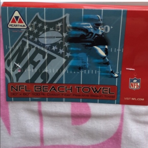 NFL beach towel