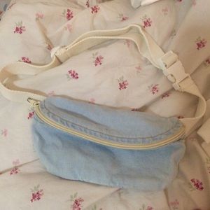 American apparel denim fanny pack