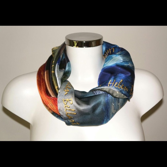 Caribbean Woman Silk Scarf 110x110cm - Picture 4 of 4