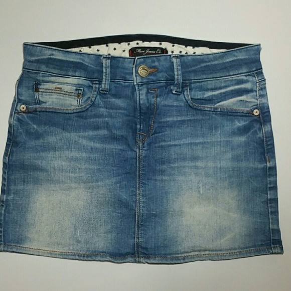 Mavi Dresses & Skirts - 30%/2💲 👚Mavi Distressed Denim Mini Skirt