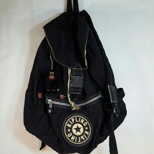 kipling drawstring backpack
