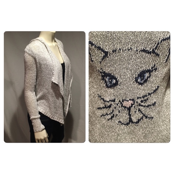 Abercrombie & Fitch Open Front Cat Cardigan - image 2