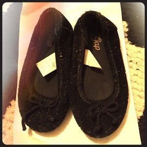 Baby gap black shoes