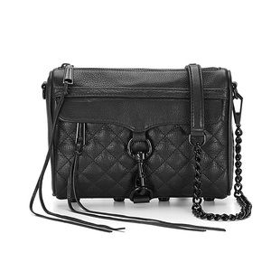 Rebecca Minkoff Quilted Mini M.A.C. Black NWT!!!