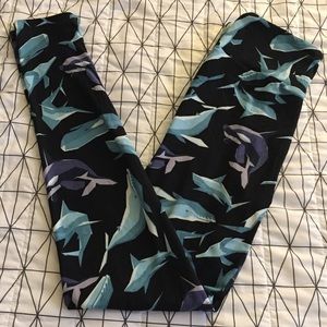 Whale/Shark Leggings LuLaRoe Unicorn