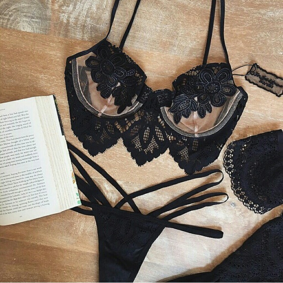 For Love and Lemons Other - For Love & Lemons Ruby Bralette