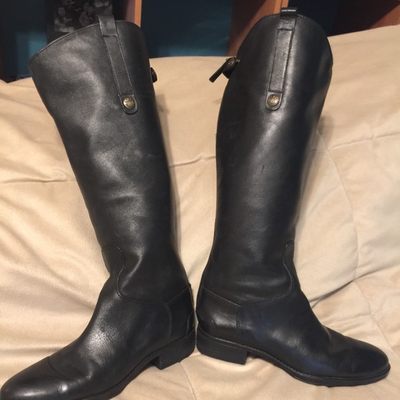 Sam Edelman Wide Calf Penny Riding Boots- 7.5.